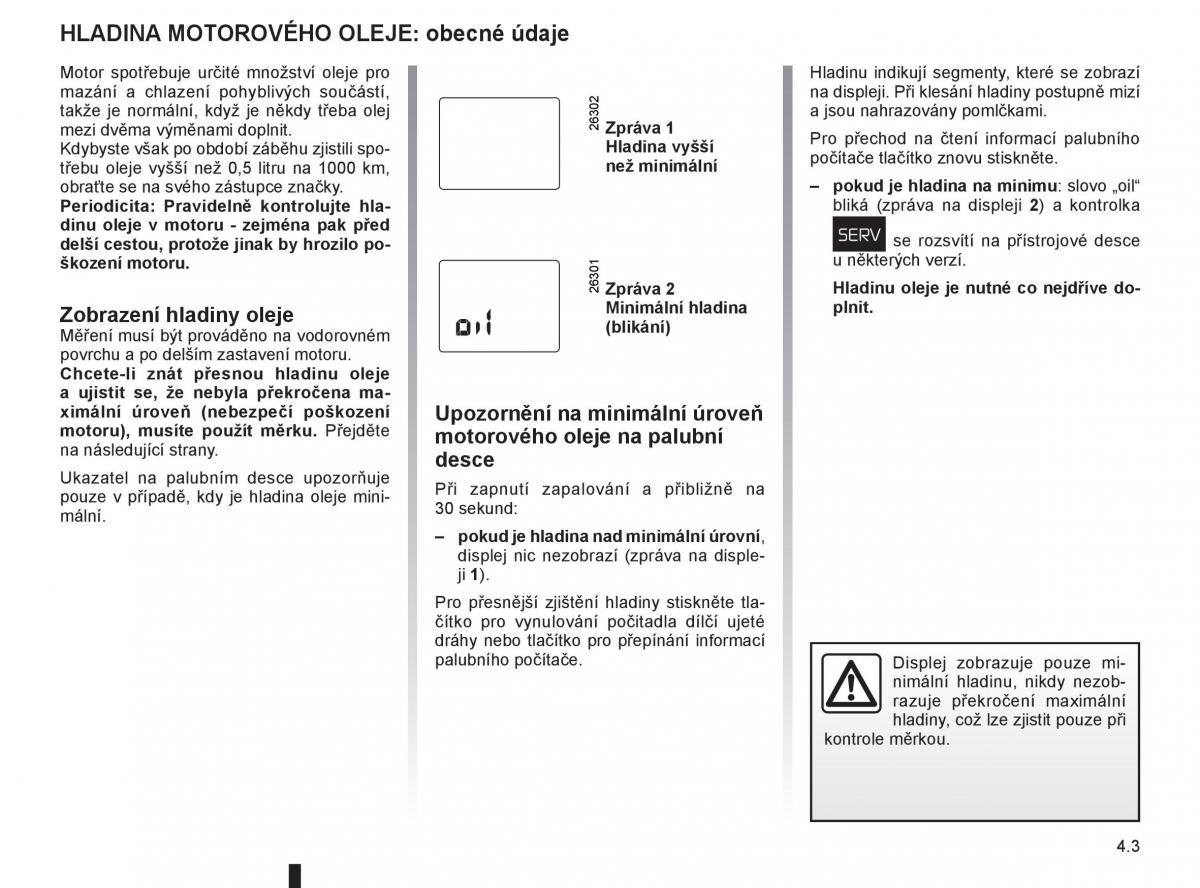 Renault Master II 2 navod k obsludze / page 127