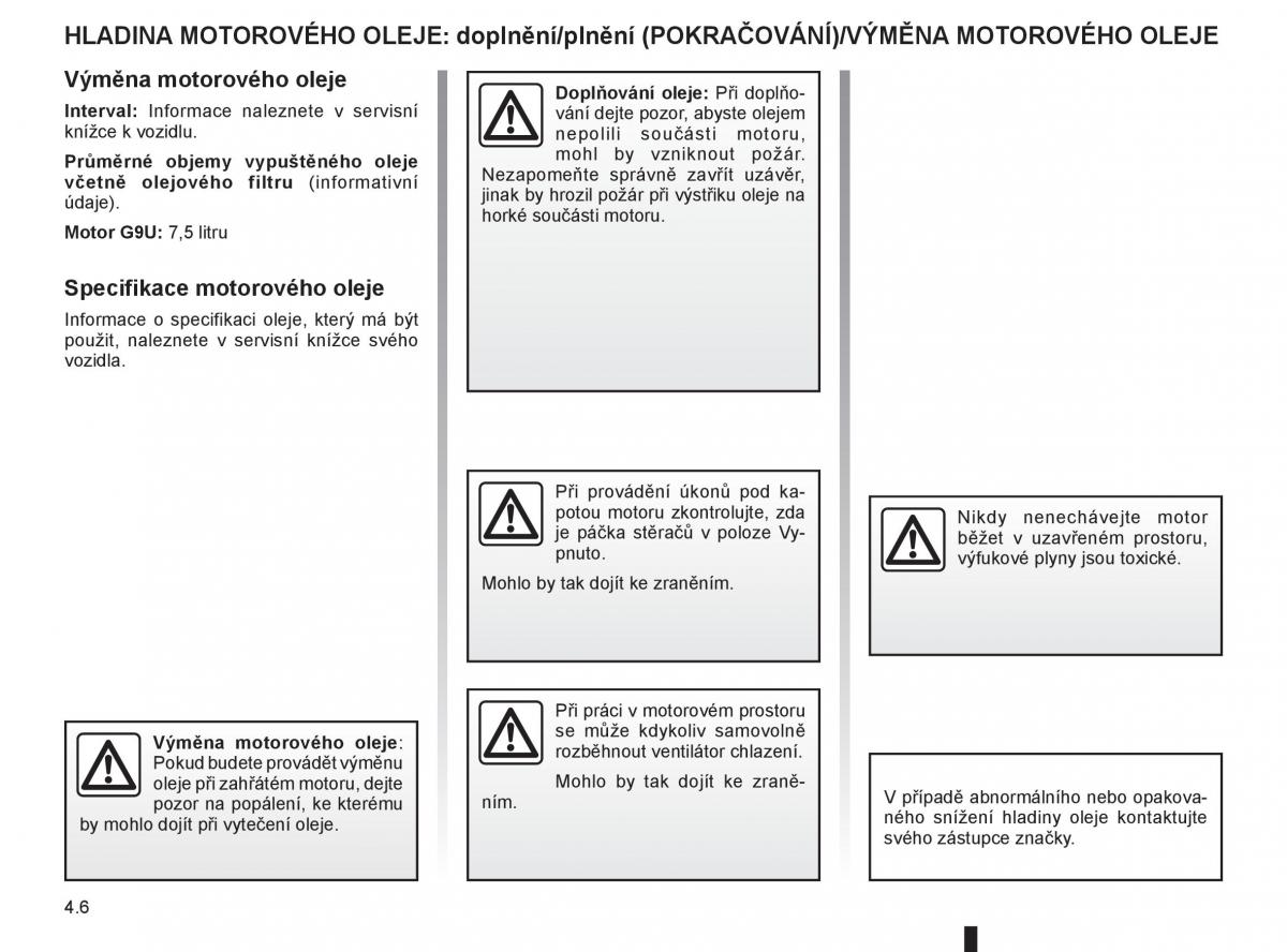 Renault Master II 2 navod k obsludze / page 130