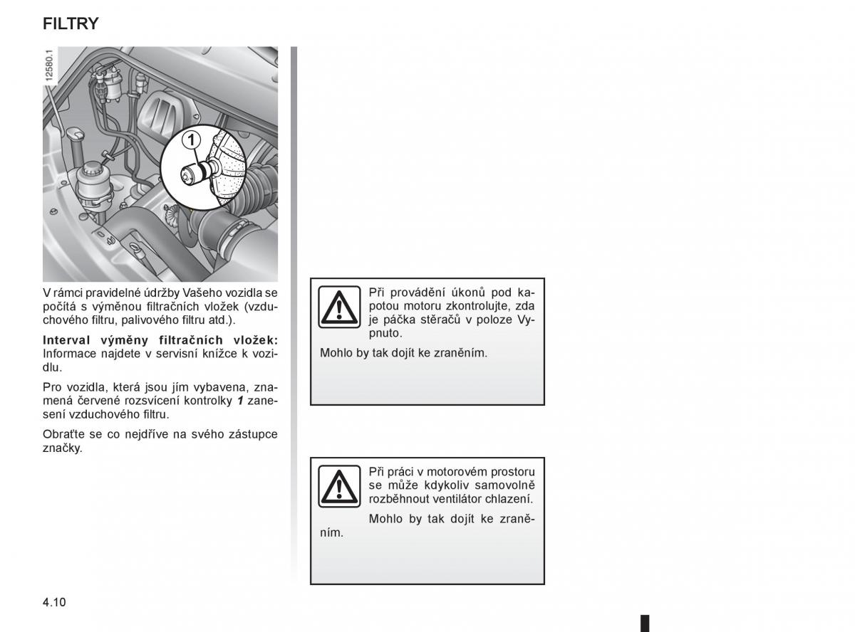 Renault Master II 2 navod k obsludze / page 134