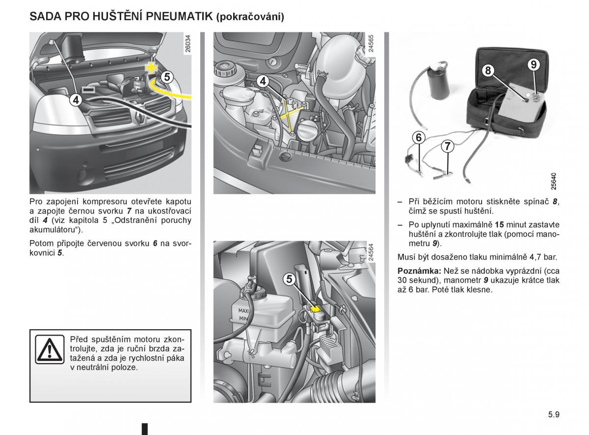 Renault Master II 2 navod k obsludze / page 147