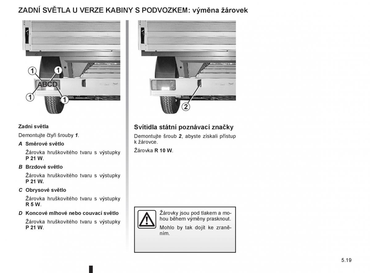 Renault Master II 2 navod k obsludze / page 157