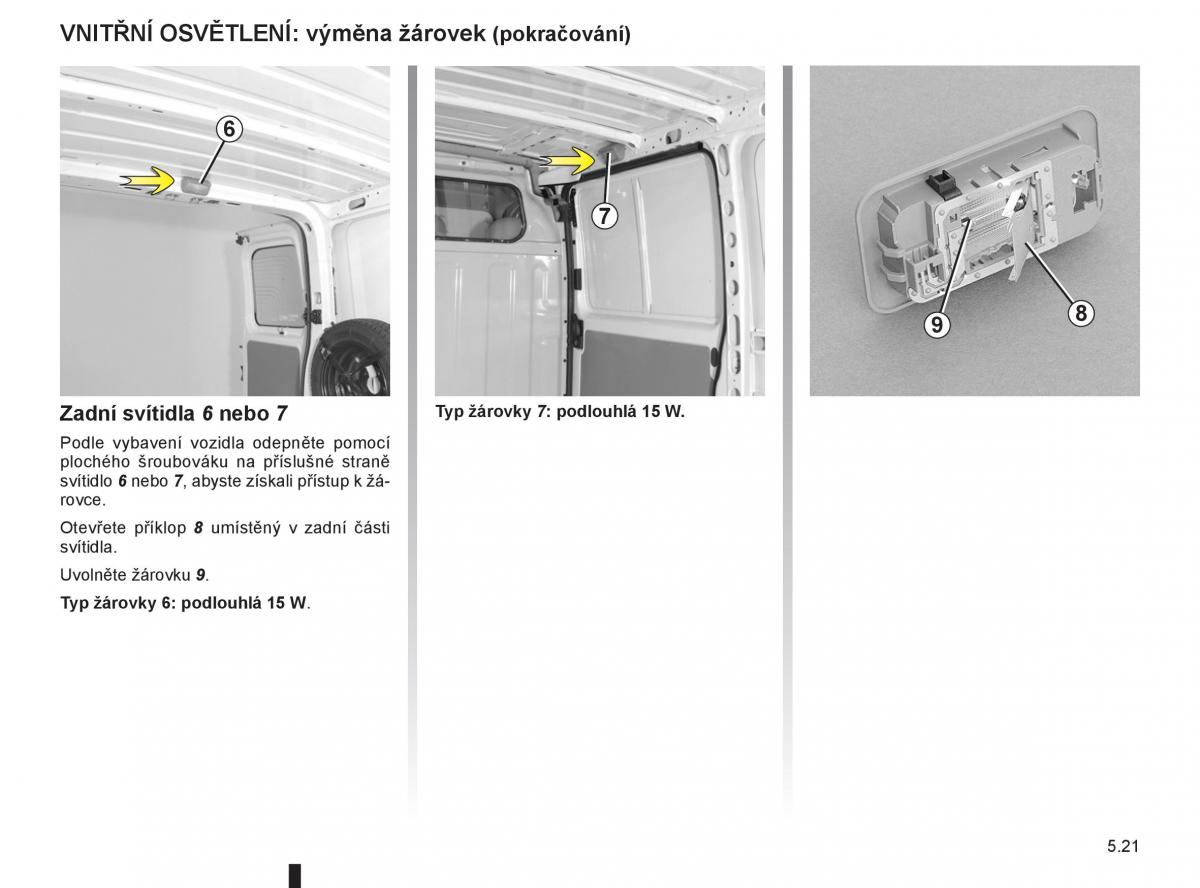 Renault Master II 2 navod k obsludze / page 159