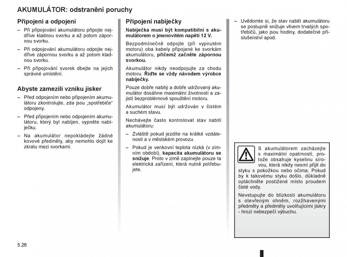 Renault Master II 2 navod k obsludze / page 164