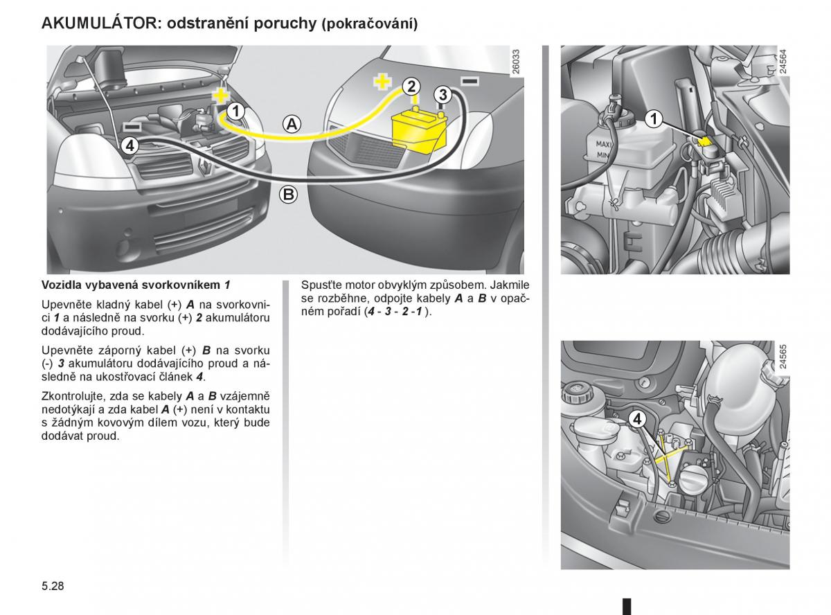 Renault Master II 2 navod k obsludze / page 166