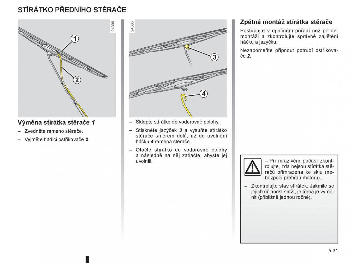 Renault Master II 2 navod k obsludze / page 169