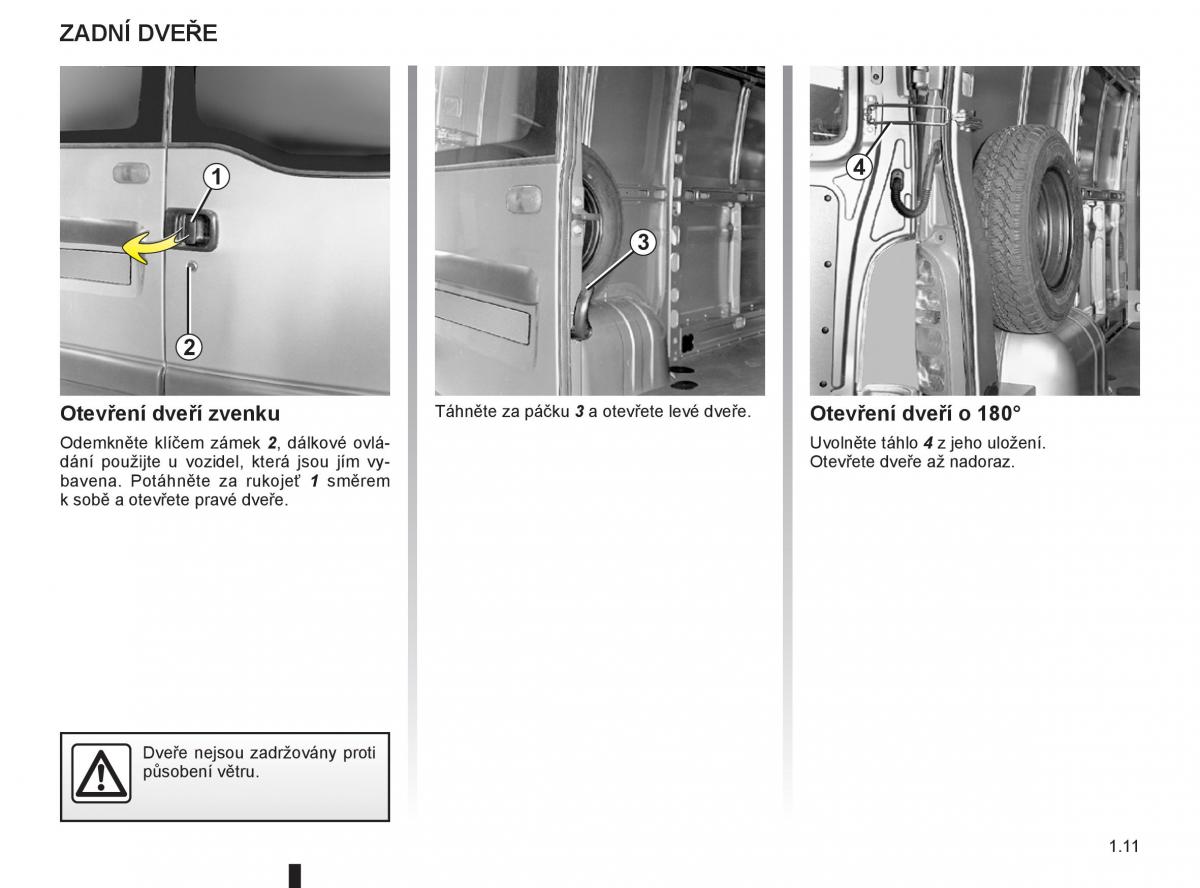 Renault Master II 2 navod k obsludze / page 17