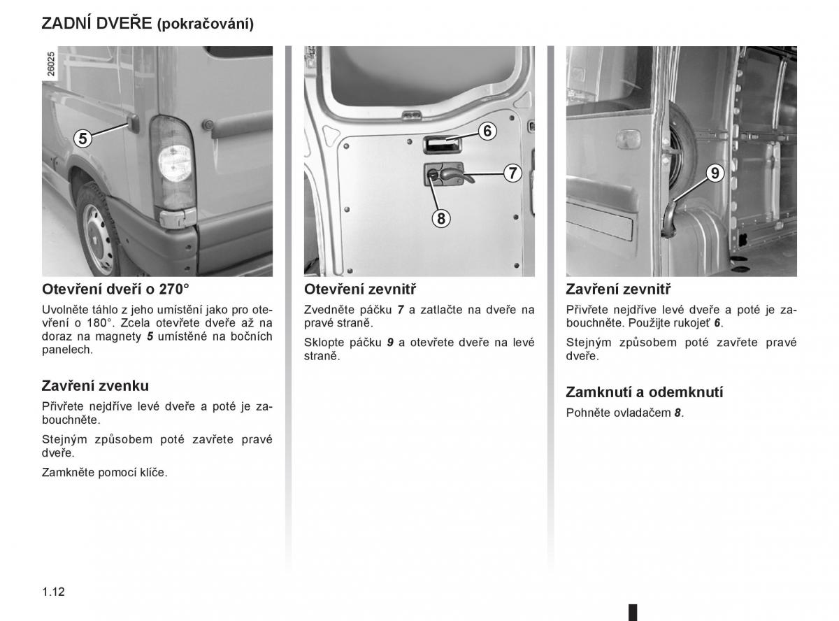 Renault Master II 2 navod k obsludze / page 18