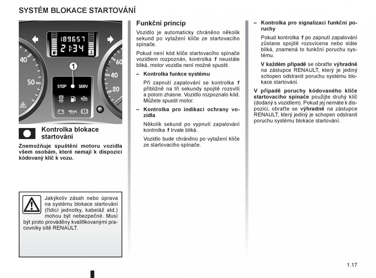 Renault Master II 2 navod k obsludze / page 23