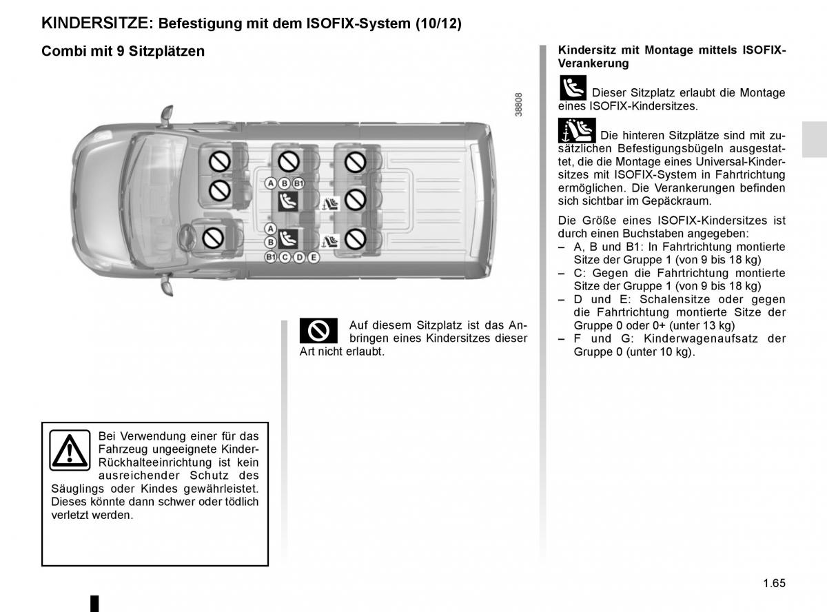 Renault Master III 3 Handbuch / page 71