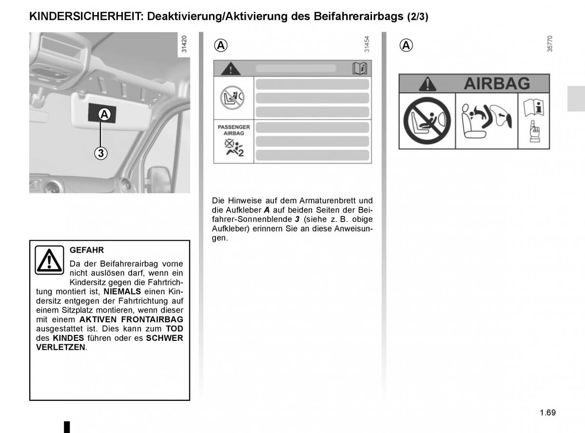 Renault Master III 3 Handbuch / page 75