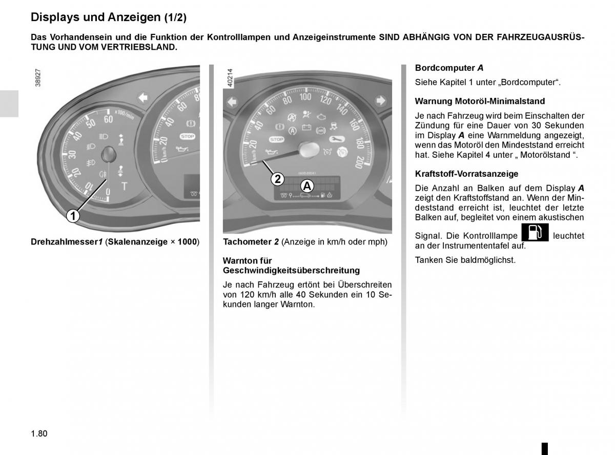 Renault Master III 3 Handbuch / page 86