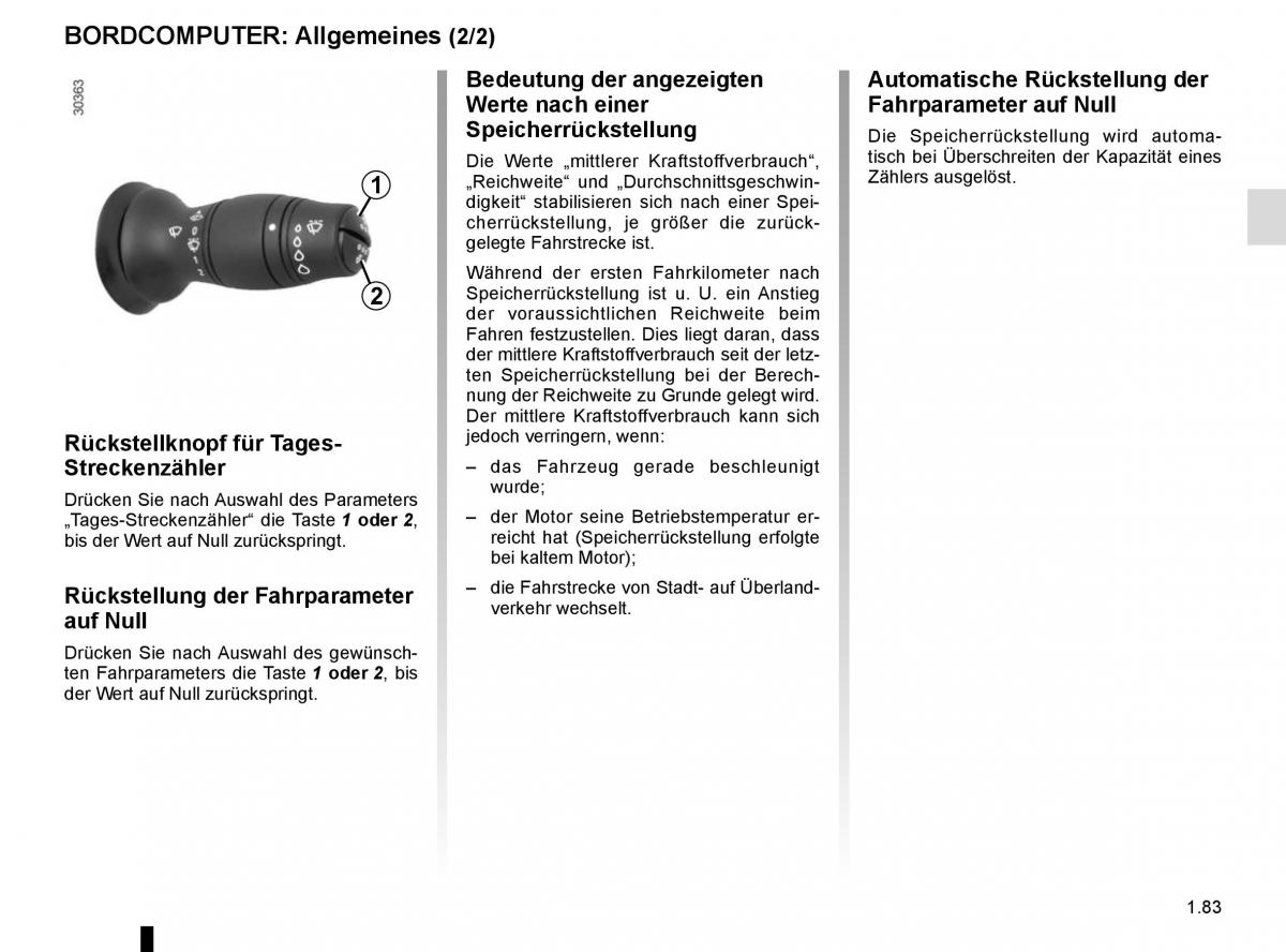 Renault Master III 3 Handbuch / page 89