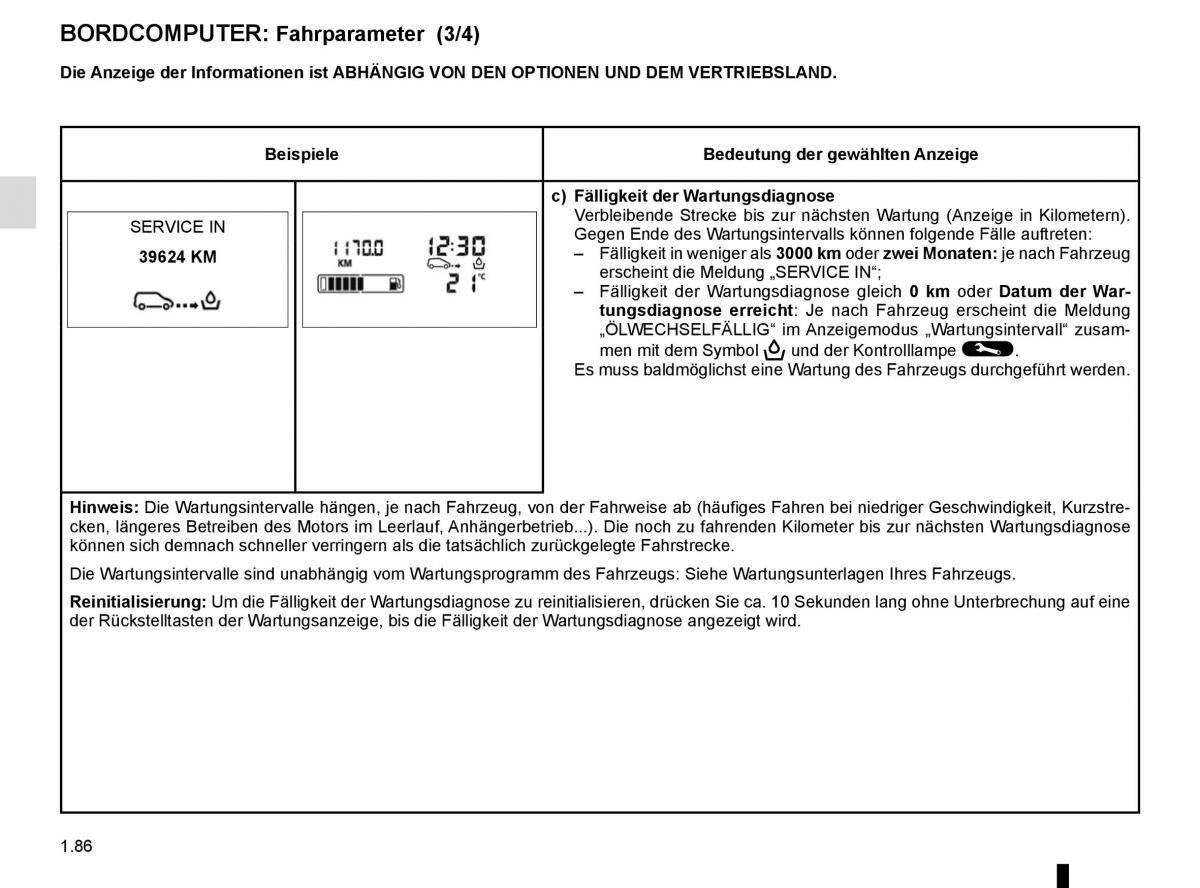 Renault Master III 3 Handbuch / page 92