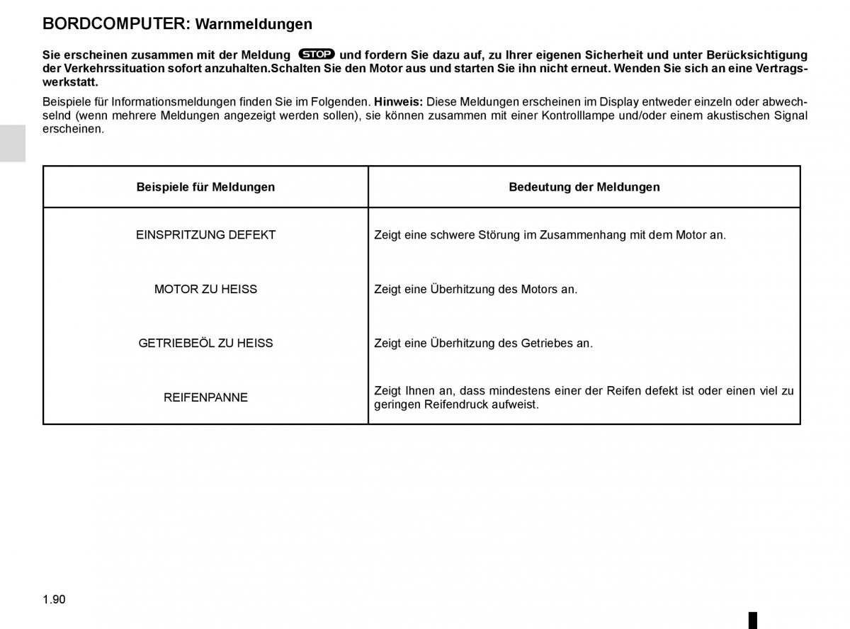 Renault Master III 3 Handbuch / page 96