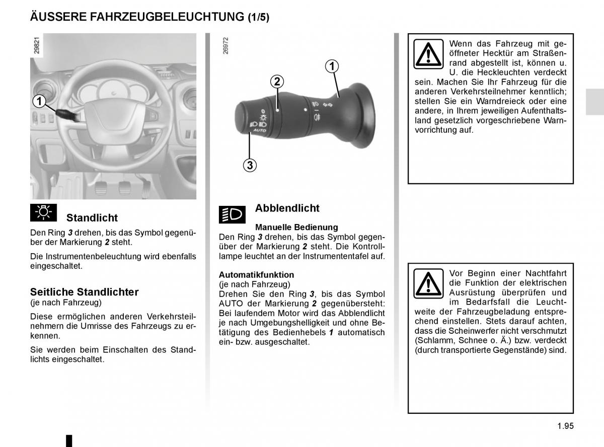 Renault Master III 3 Handbuch / page 101