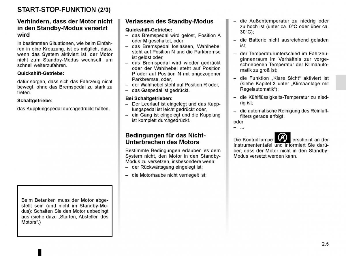 Renault Master III 3 Handbuch / page 119