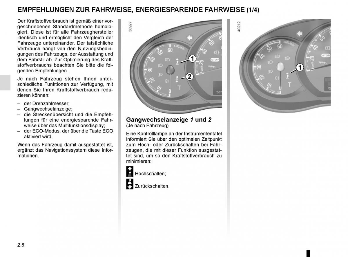 Renault Master III 3 Handbuch / page 122