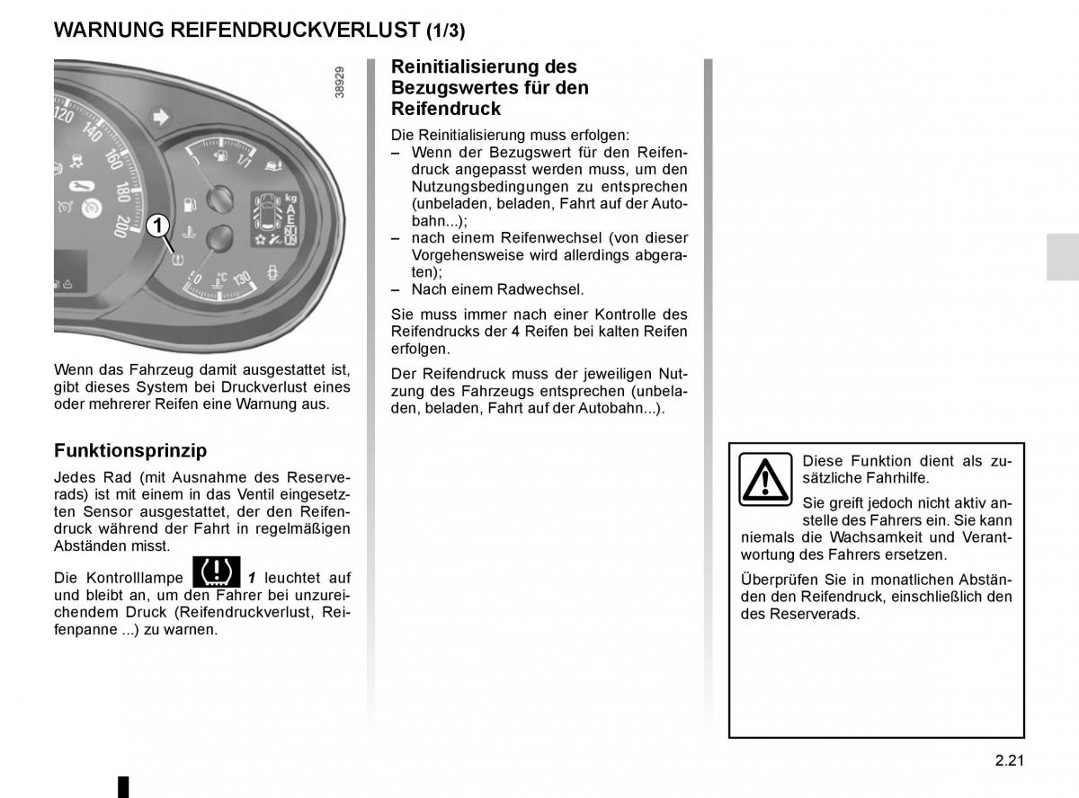 Renault Master III 3 Handbuch / page 135