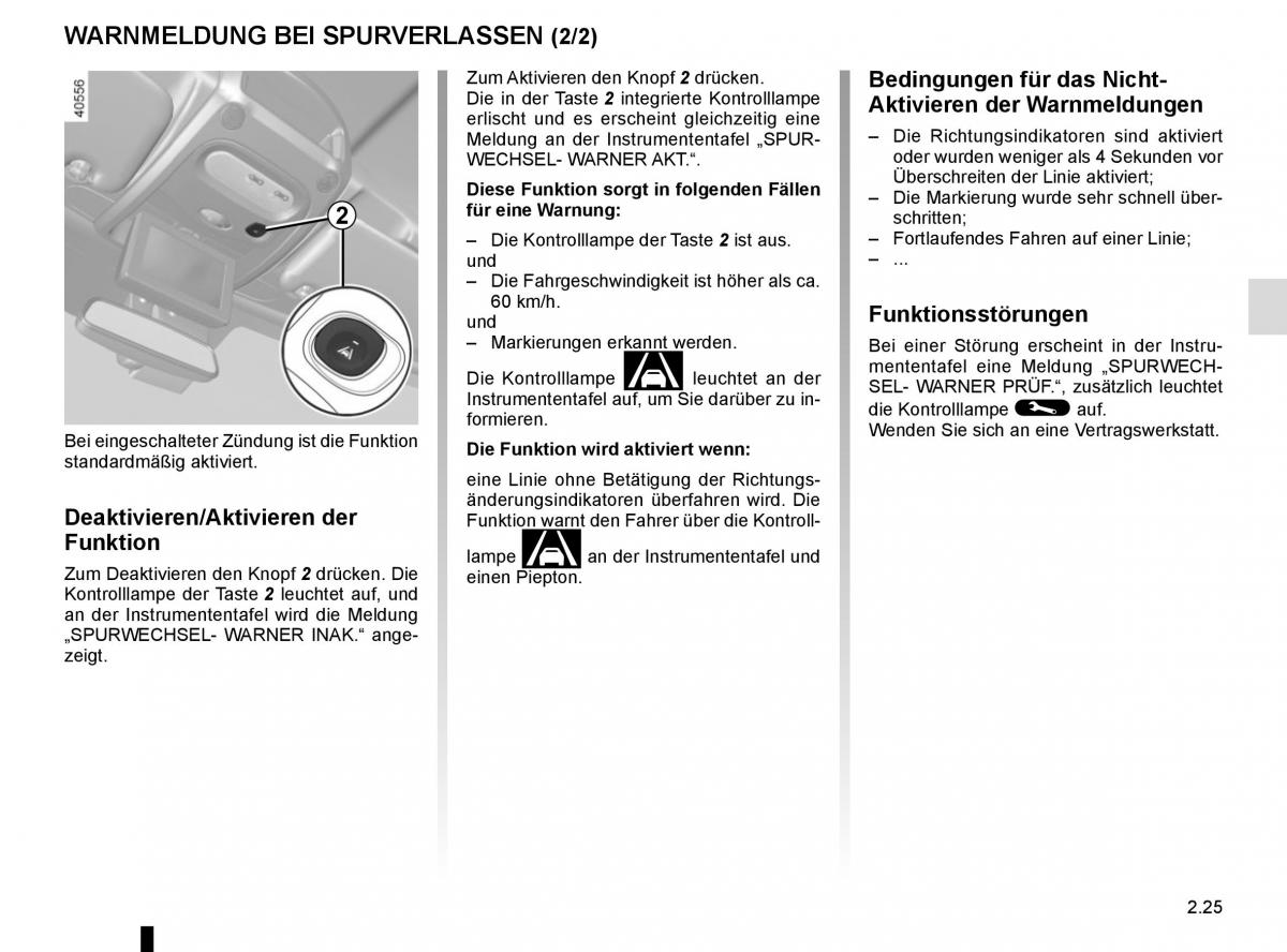 Renault Master III 3 Handbuch / page 139