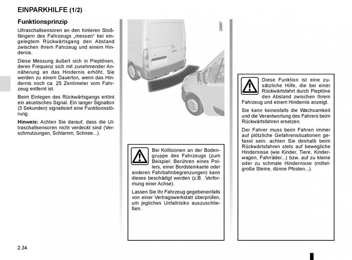 Renault Master III 3 Handbuch / page 148