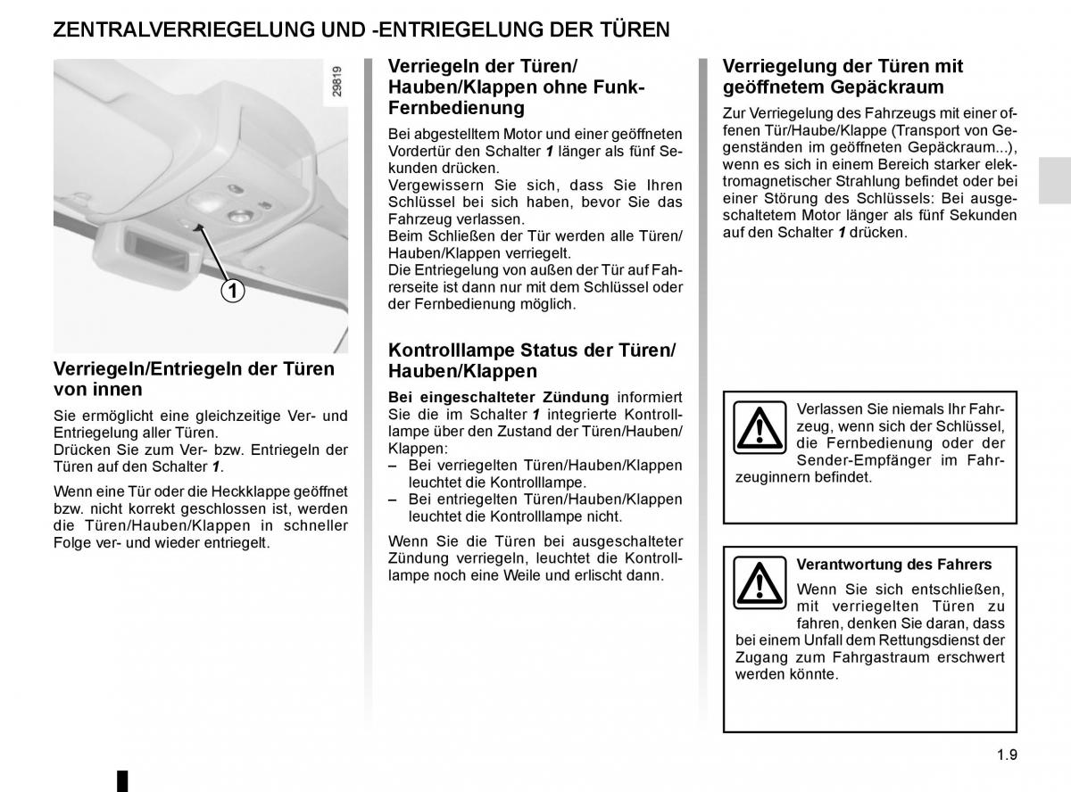 Renault Master III 3 Handbuch / page 15