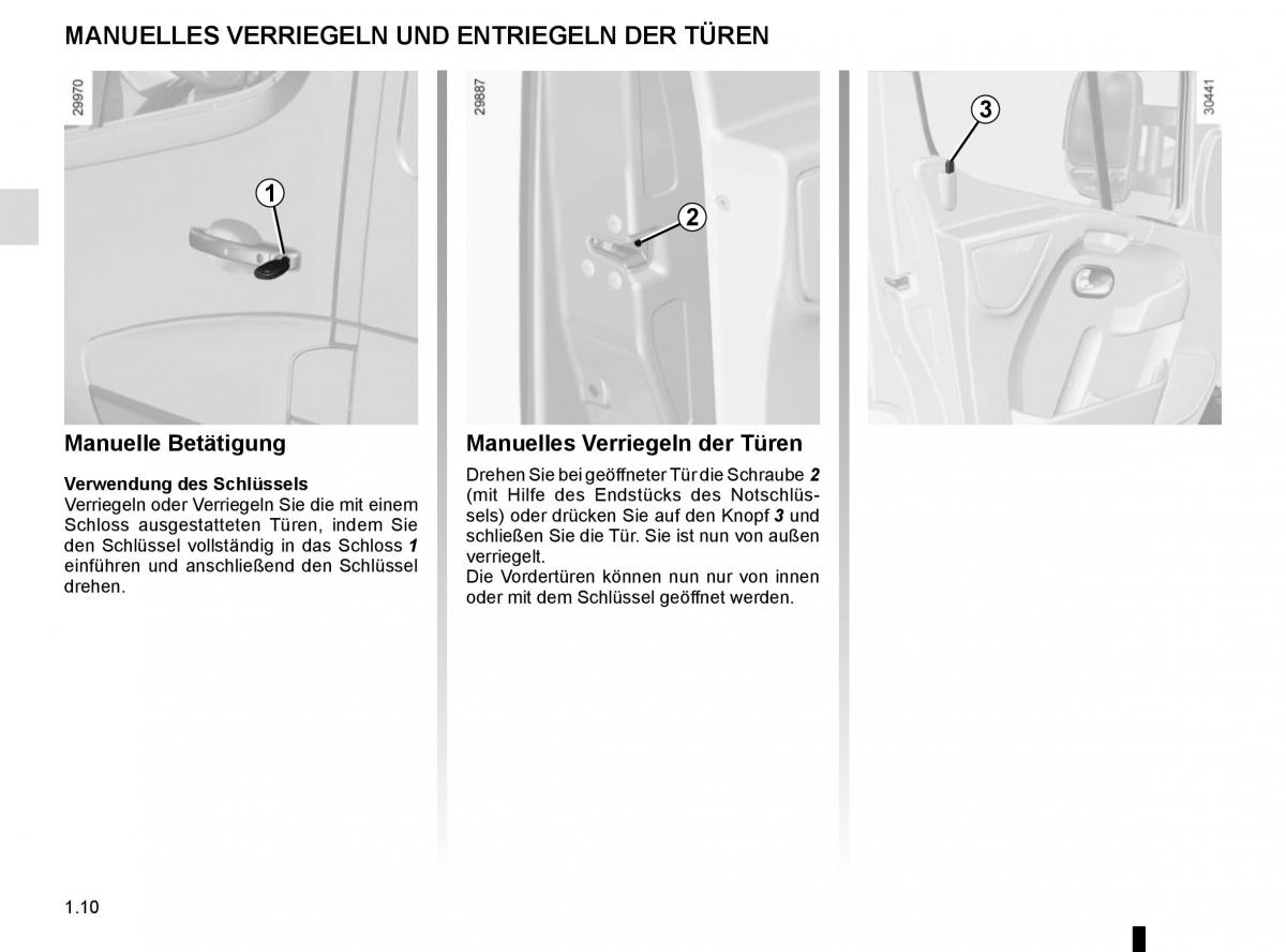 Renault Master III 3 Handbuch / page 16