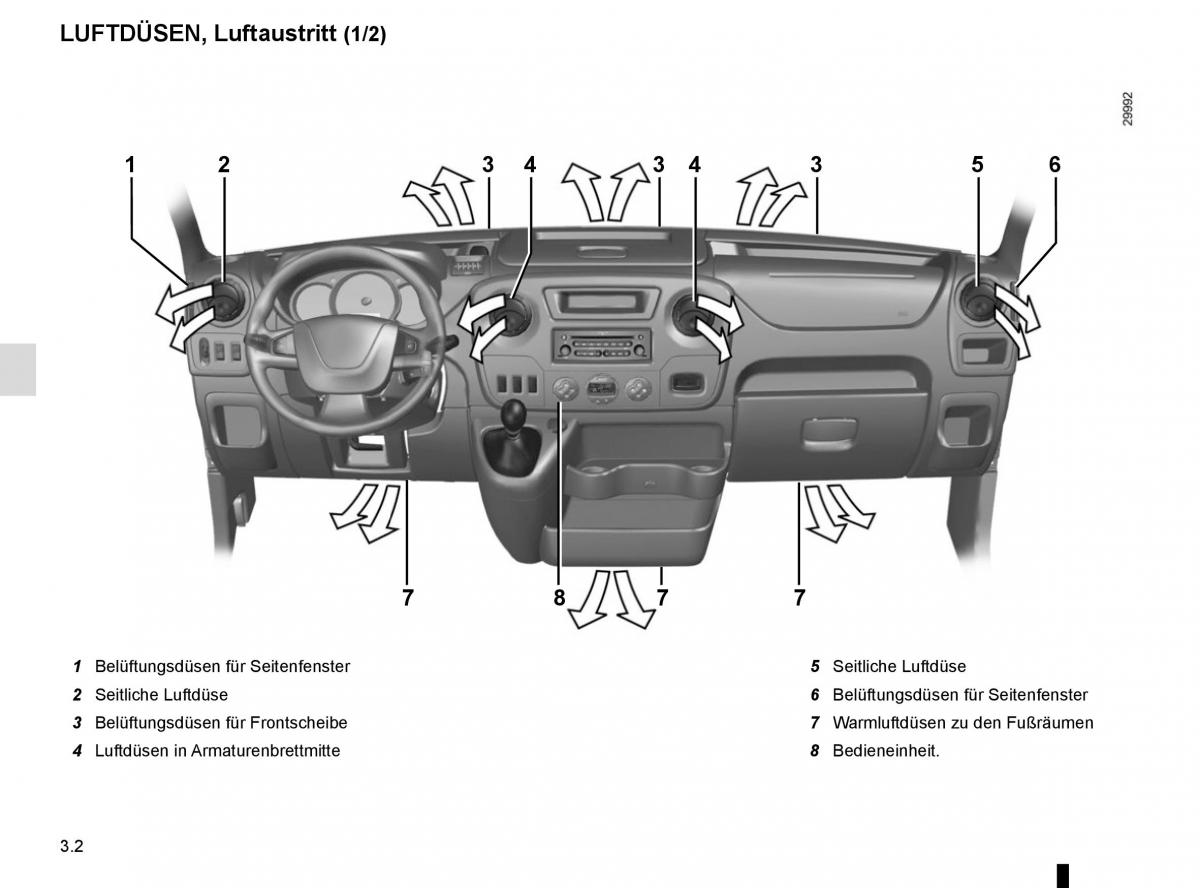 Renault Master III 3 Handbuch / page 162