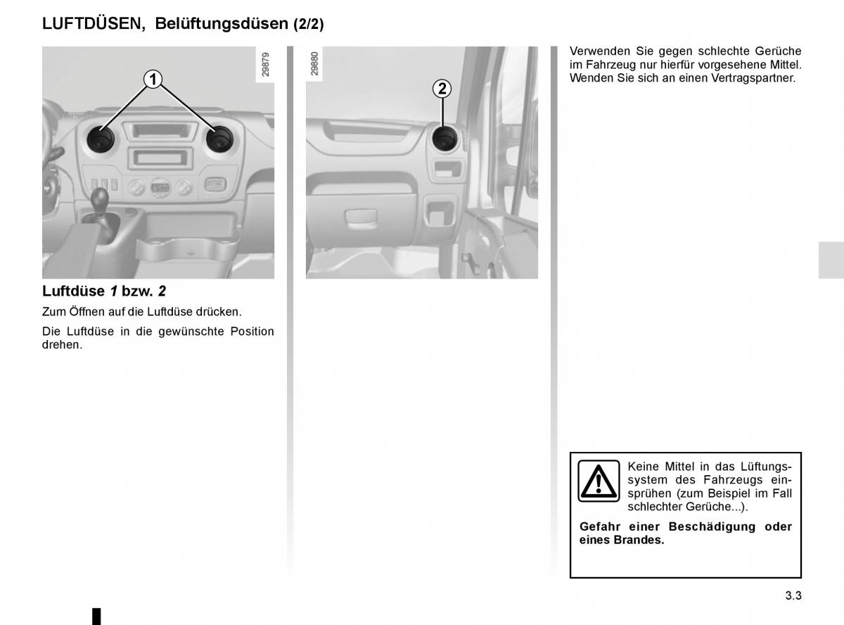 Renault Master III 3 Handbuch / page 163