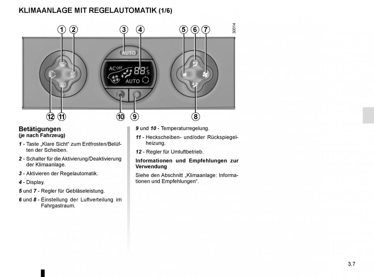 Renault Master III 3 Handbuch / page 167