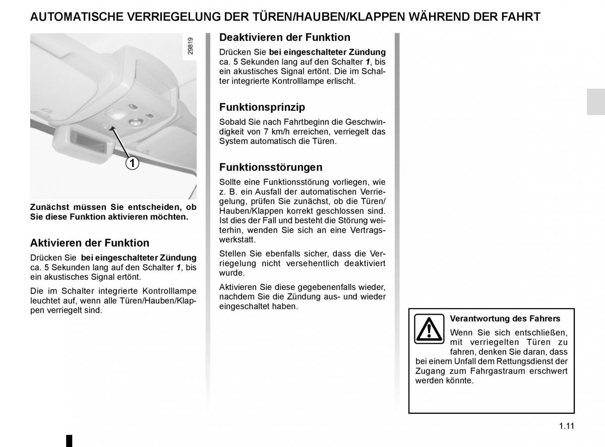 Renault Master III 3 Handbuch / page 17