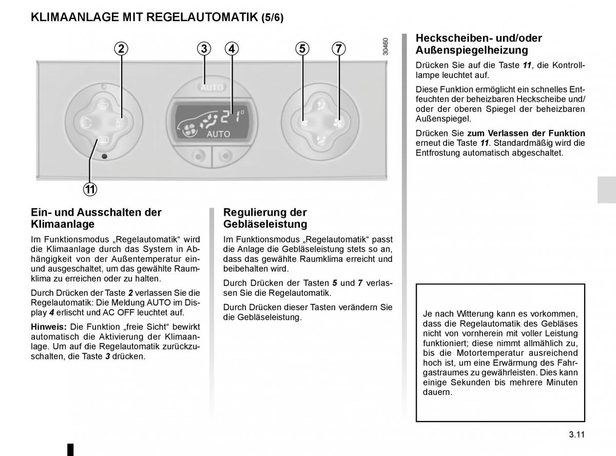 Renault Master III 3 Handbuch / page 171