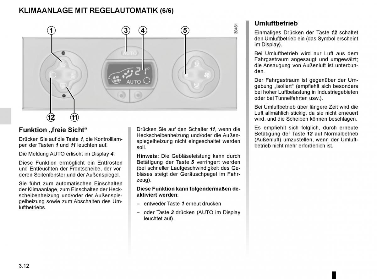 Renault Master III 3 Handbuch / page 172