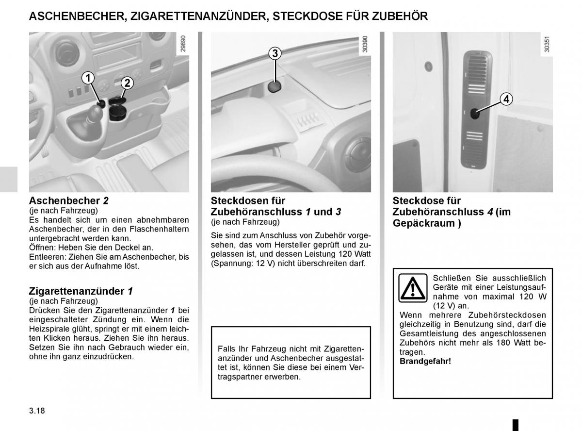 Renault Master III 3 Handbuch / page 178