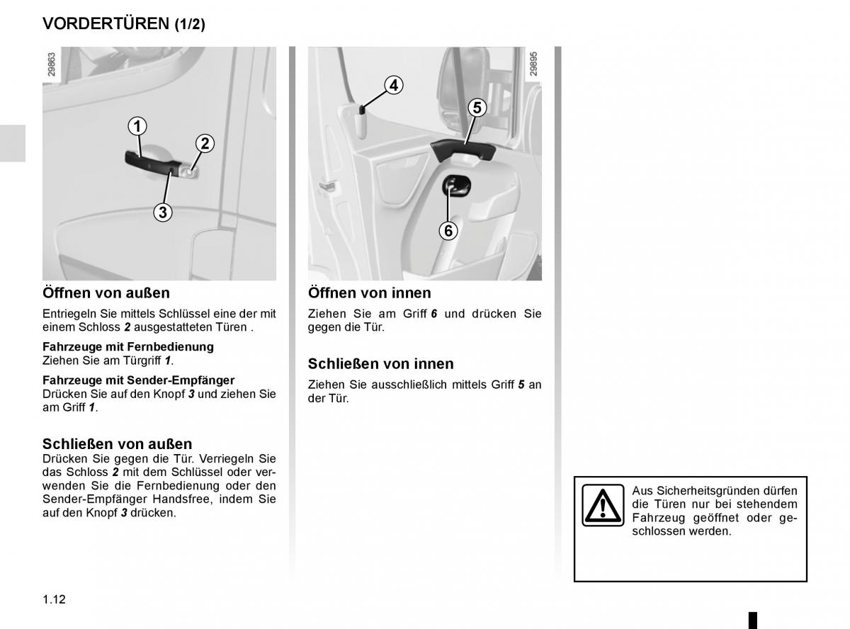 Renault Master III 3 Handbuch / page 18