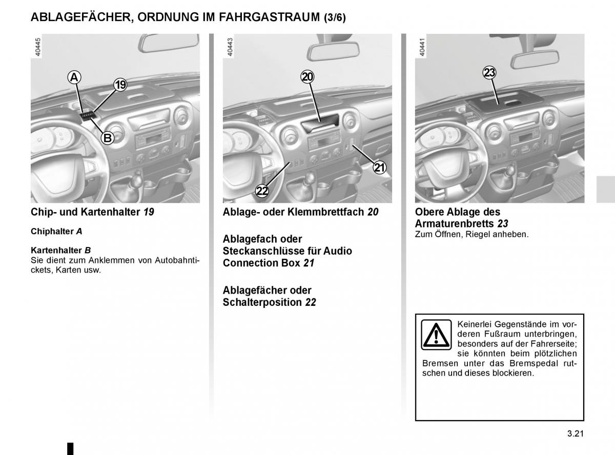 Renault Master III 3 Handbuch / page 181