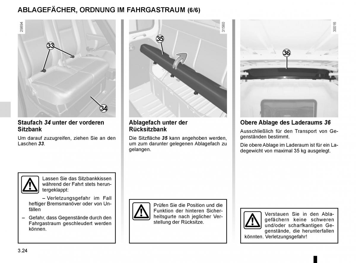 Renault Master III 3 Handbuch / page 184