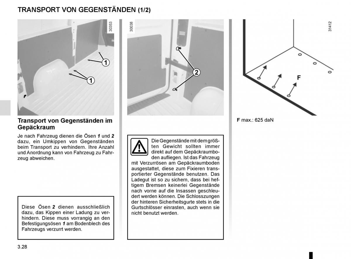 Renault Master III 3 Handbuch / page 188