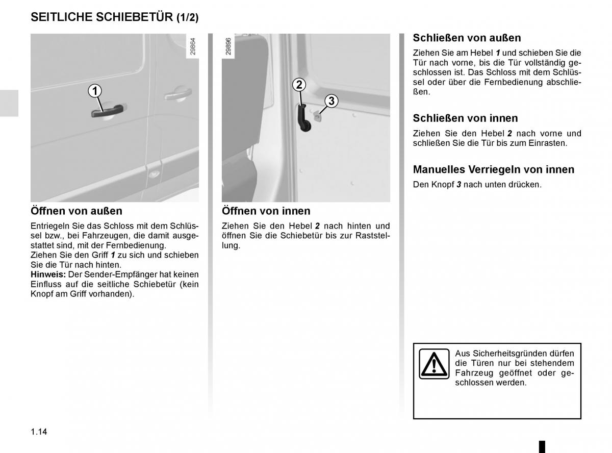 Renault Master III 3 Handbuch / page 20