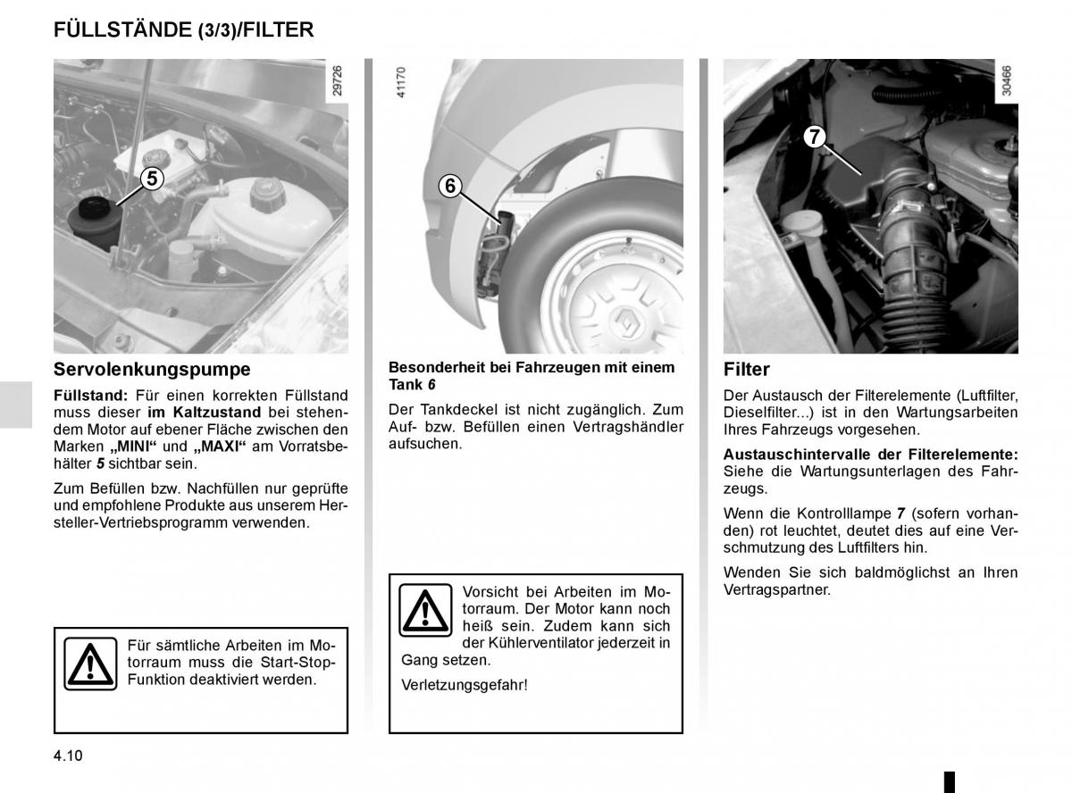 Renault Master III 3 Handbuch / page 200