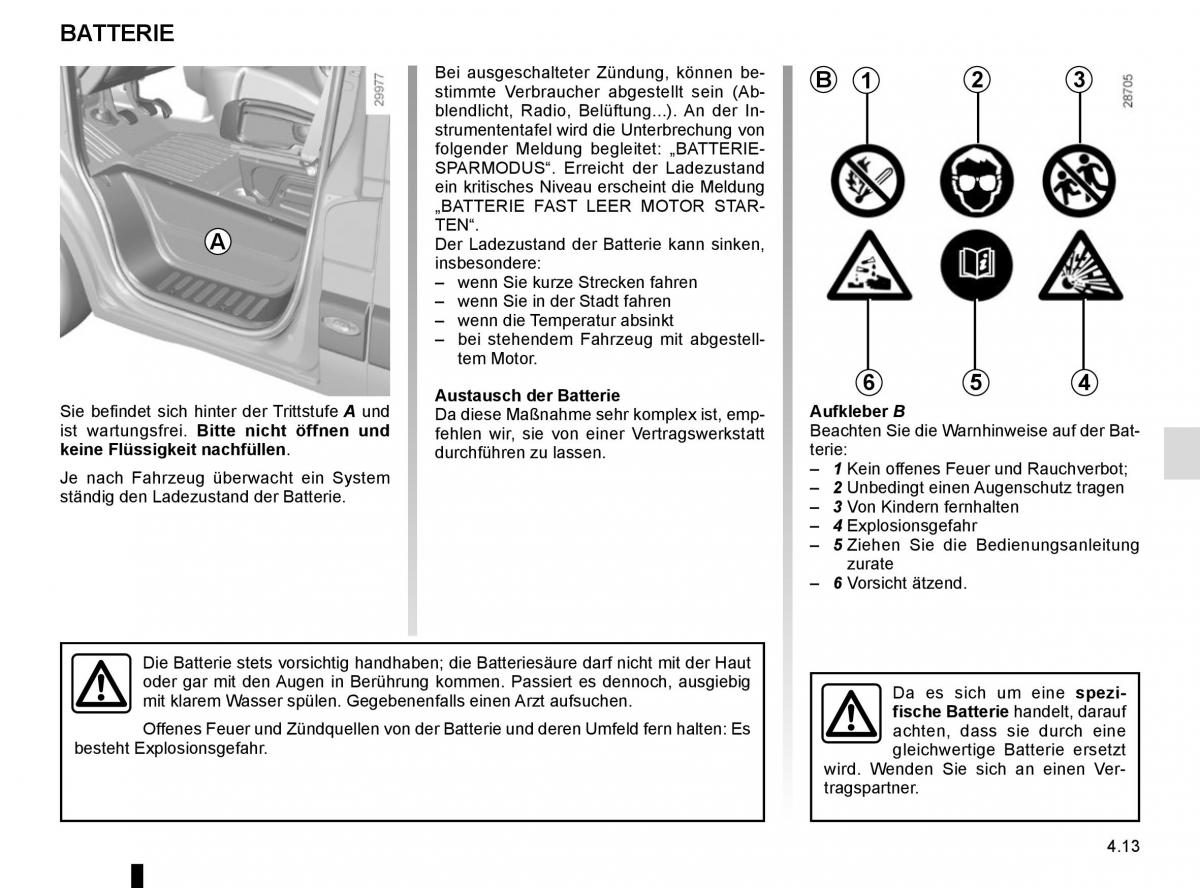 Renault Master III 3 Handbuch / page 203