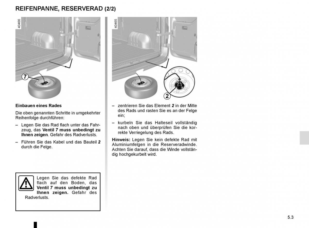 Renault Master III 3 Handbuch / page 211