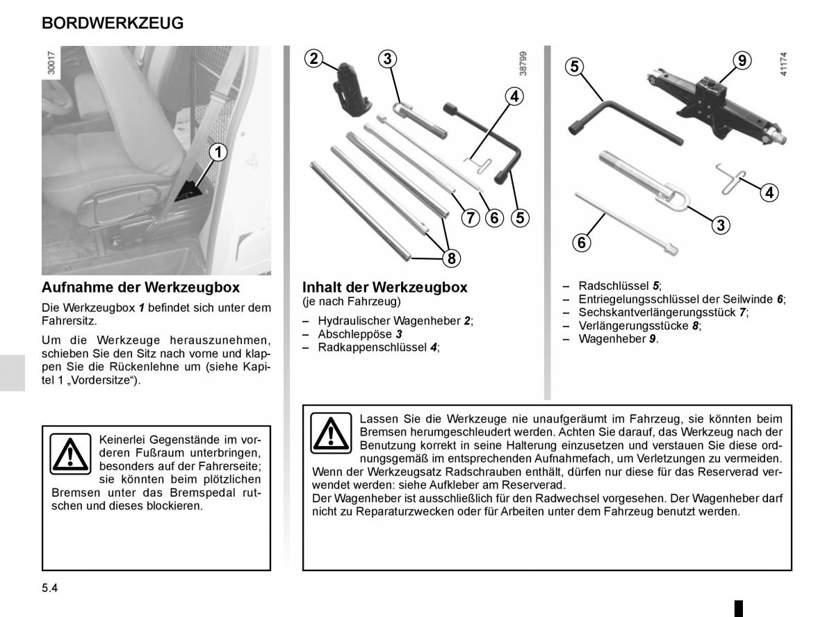 Renault Master III 3 Handbuch / page 212