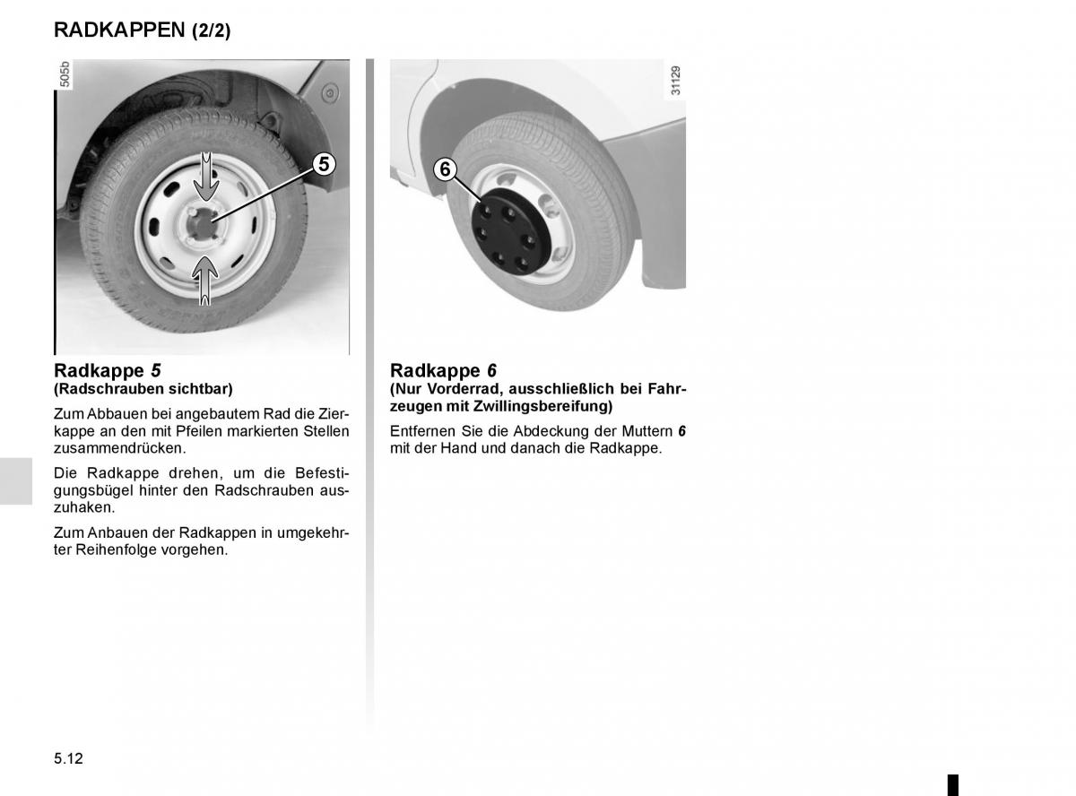 Renault Master III 3 Handbuch / page 220