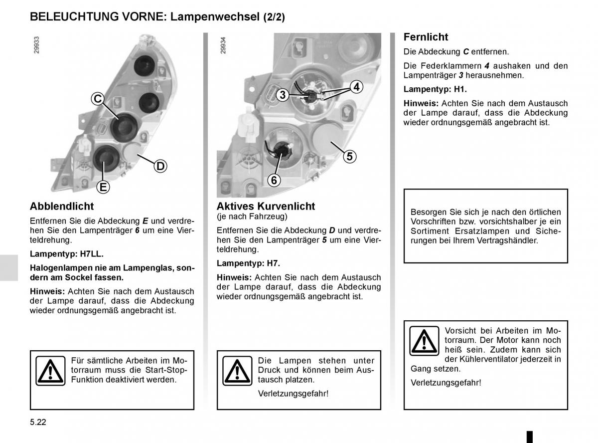 Renault Master III 3 Handbuch / page 230