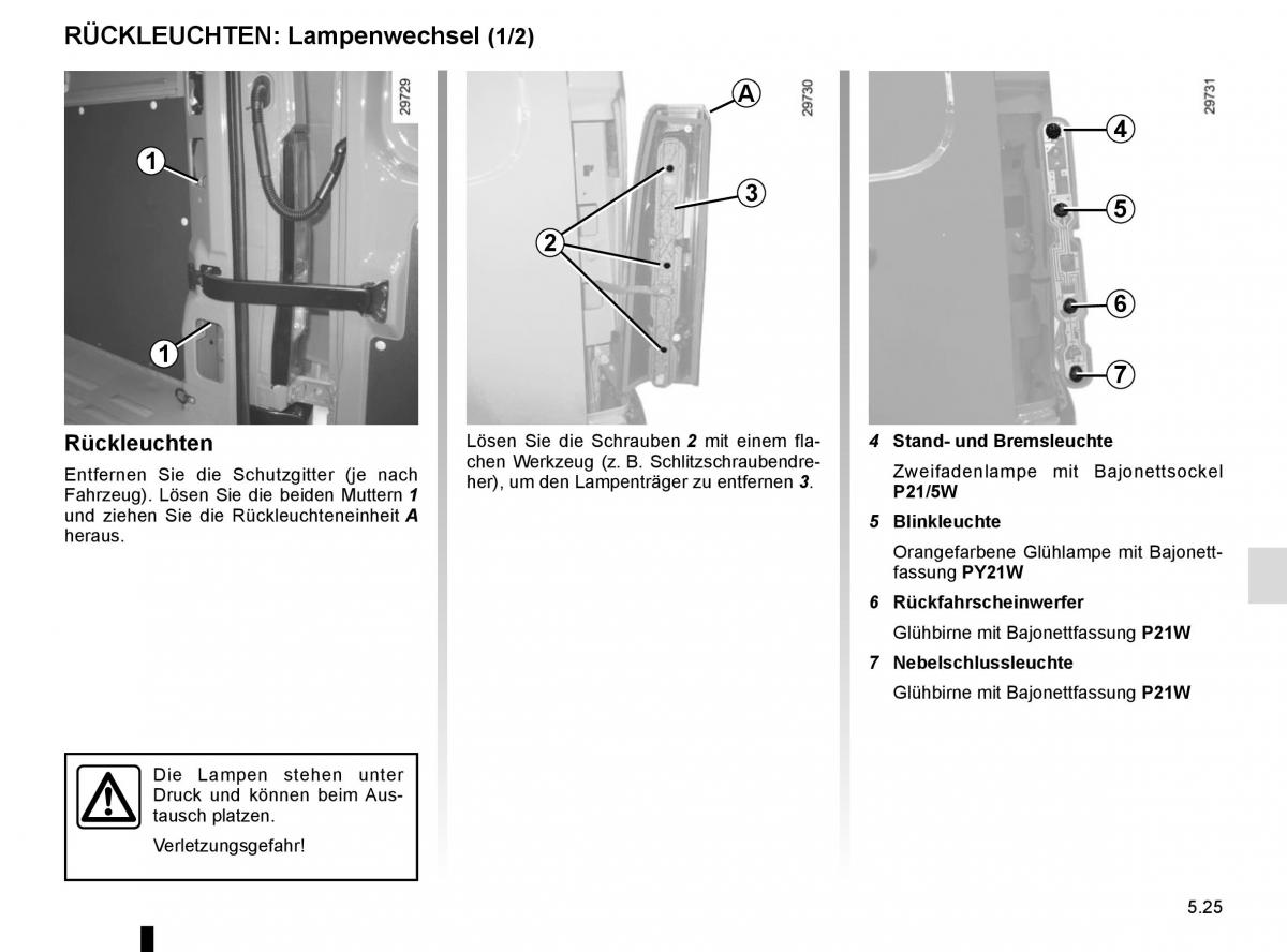 Renault Master III 3 Handbuch / page 233