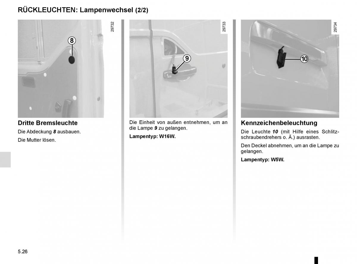 Renault Master III 3 Handbuch / page 234