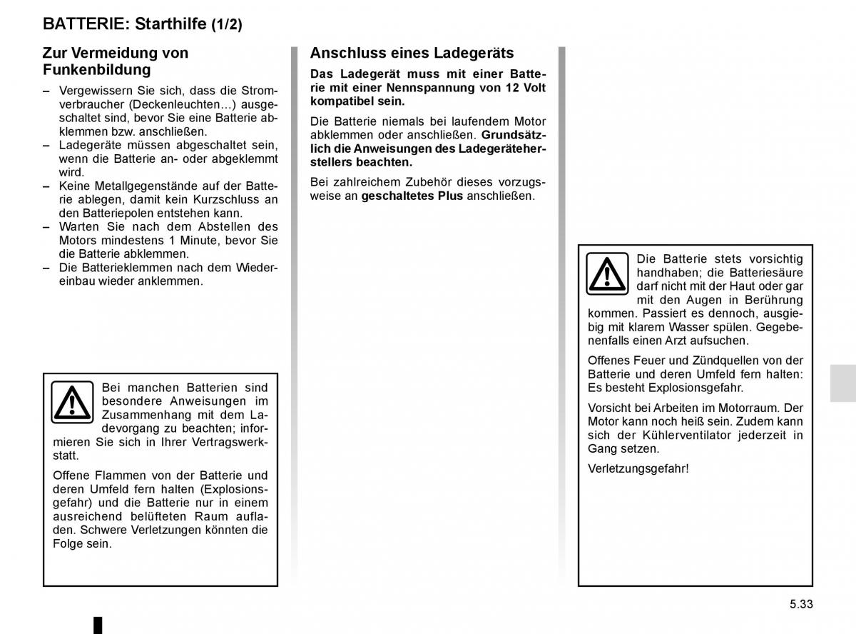 Renault Master III 3 Handbuch / page 241