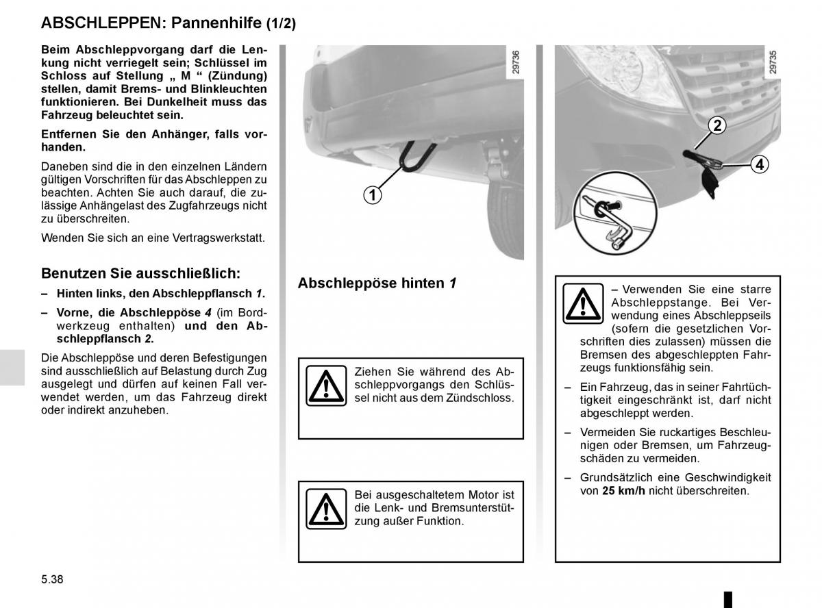 Renault Master III 3 Handbuch / page 246