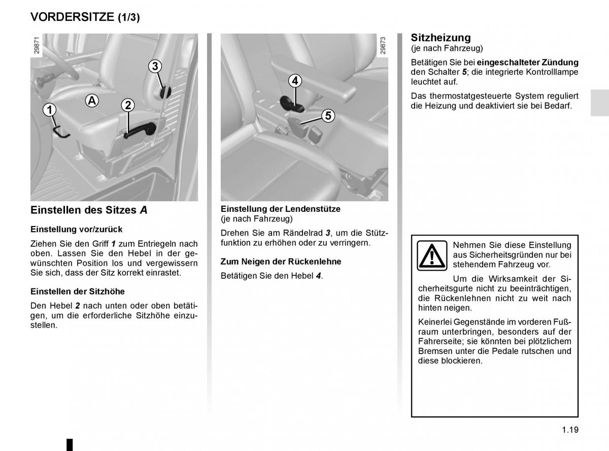 Renault Master III 3 Handbuch / page 25