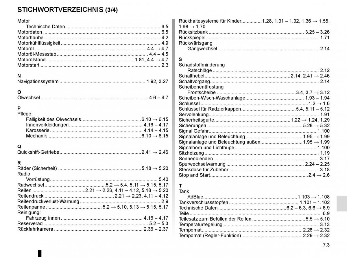 Renault Master III 3 Handbuch / page 279